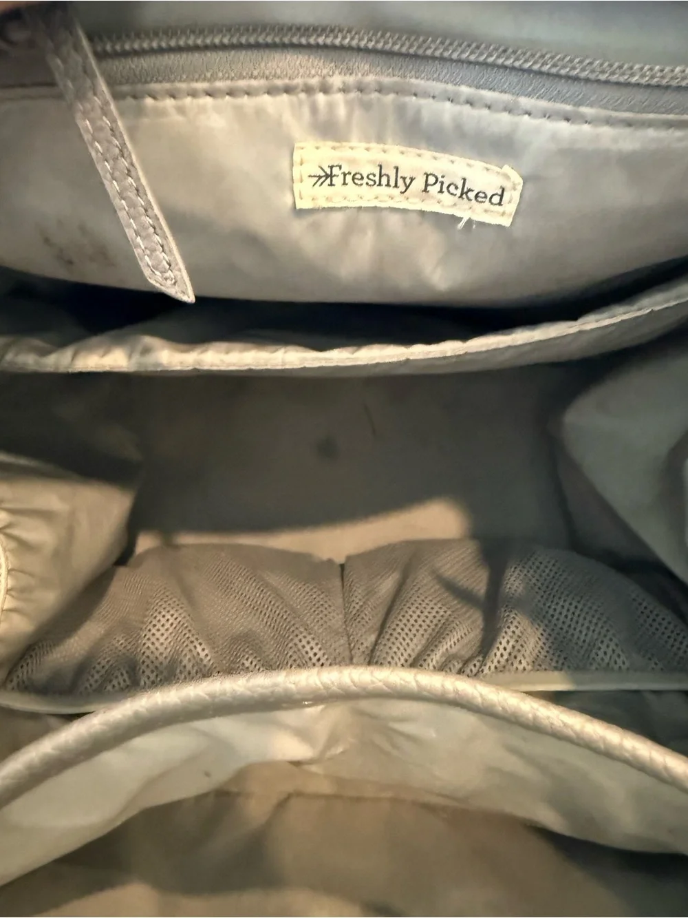 Freshly Picked gray interior